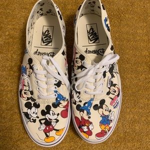 Vans X Disney Mickey Mouse Shoes Sz9.5